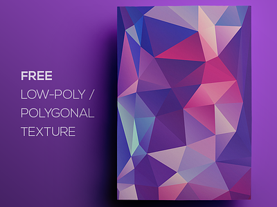 Free Polygonal / Low Poly Background Texture #118 abstract background flat free freebie geometric low poly polygonal shape texture triangle