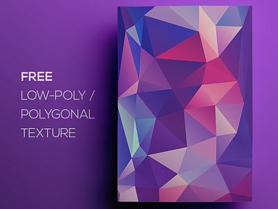 Free Polygonal / Low Poly Background Texture #118