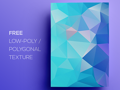 Free Polygonal / Low Poly Background Texture #120