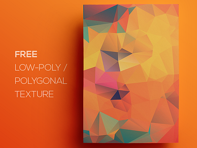 Free Polygonal / Low Poly Background Texture #123
