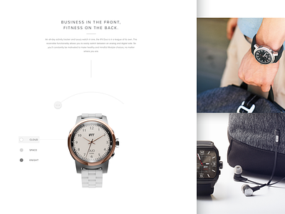 Duo Storyline fashion fitness watch wearable