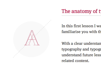 The Anatomy of Type