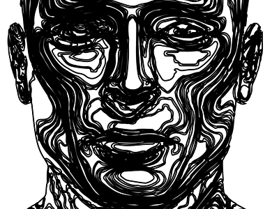 FACE blend face head illustration pleuratbytyqi zyreinternational