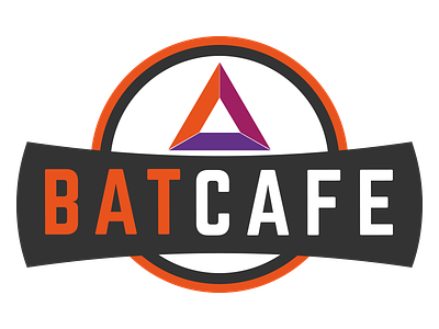 #BATcafe Logo