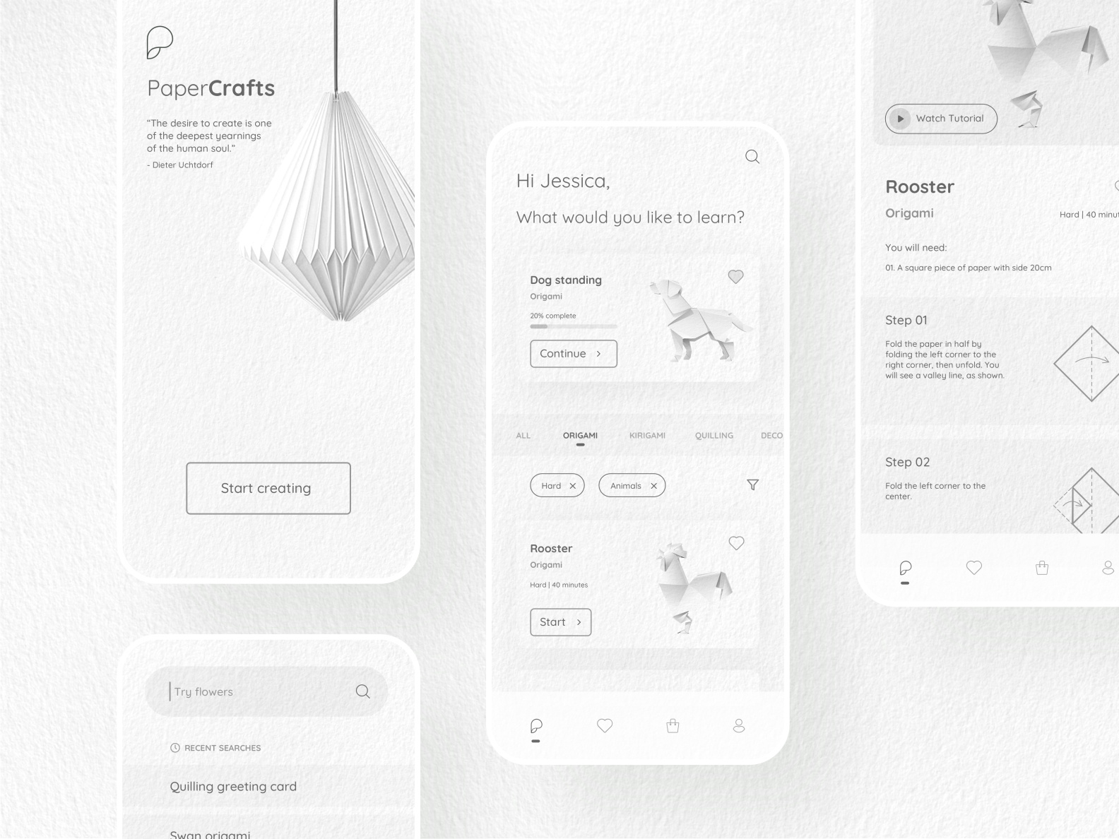 papercrafts-by-kriti-goyal-on-dribbble