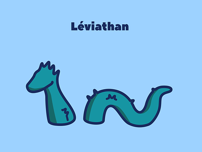 Levianthan Illustration design illustration vector