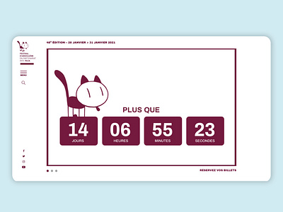 Countdown Timer Festival d'Angoulême