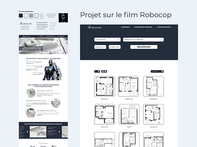 Day 1 1 dailyui design robocop ui web