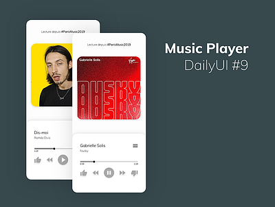 Day 9 app dailyui design music player music player app music player ui redesign ui web