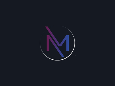 The NMOON logotype branding logo logotype minimal ui