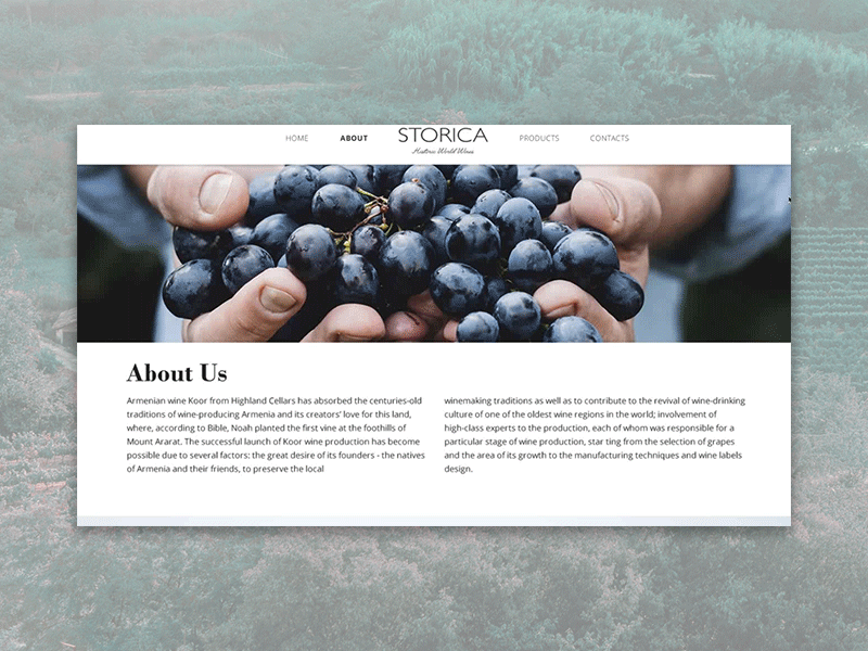 Storica | About wine winery