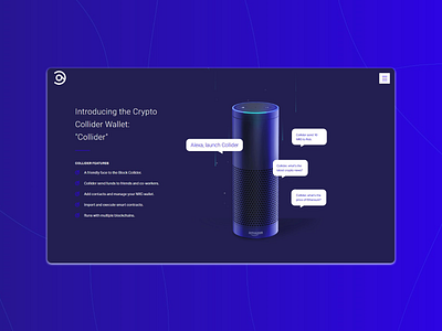 Landing page concept