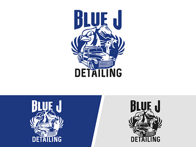 Blue J Brand animation branding design icon illustration logo