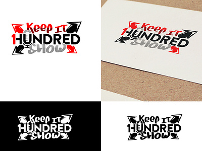 1hundred Show Brand identity