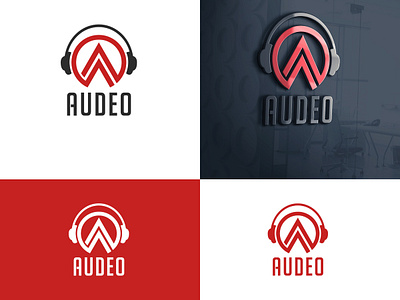 Audeo brand Identity branding design graphic design icon illustration logo logo 3d vector versatile versatile logo