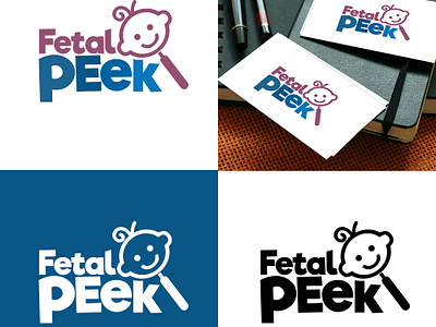 Logo Design for Fetal Peek animation branding design graphic design illustration logo logo 3d logo design vector versatile versatile logo