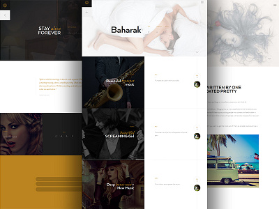 Baharak - A Creative WordPress Blog Theme