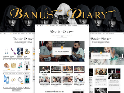 Banu - A Blog Shop WordPress Theme ajax load more blog shop e commerce blog fashion blog list blog masonry blog multi layout blog mypreview themes travel blog unique design woocommerce wordpress theme