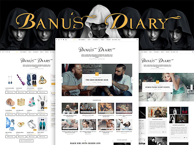 Banu - A Blog Shop WordPress Theme
