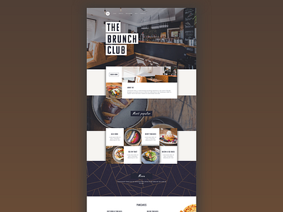 The Brunch Club website