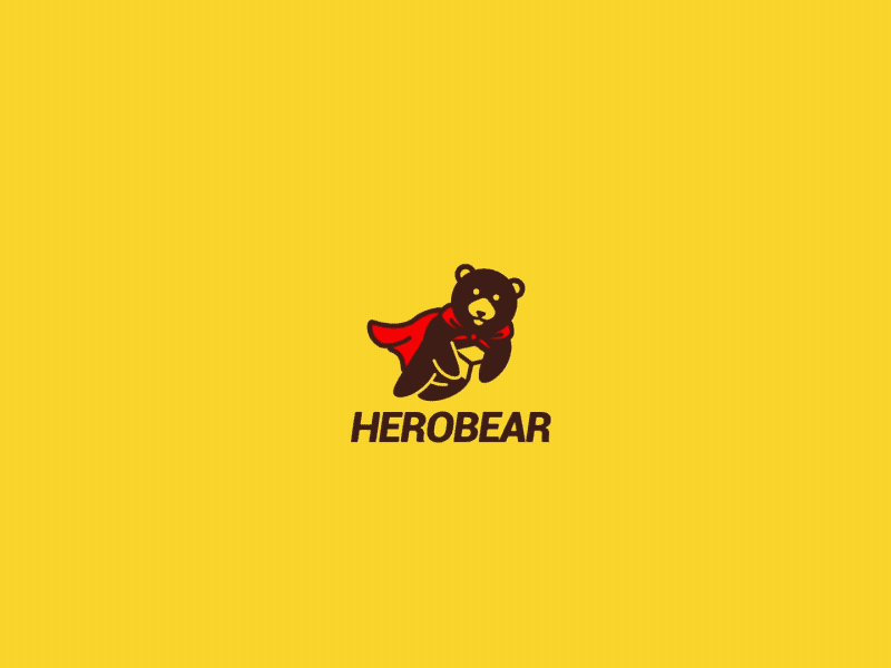 HeroBear | Logo Animation 3d animation logo motion graphics