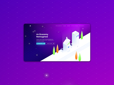 Landing page for a digital SAAS