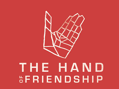 Hand Of Friendship adobe illustrator branding illustraion vector