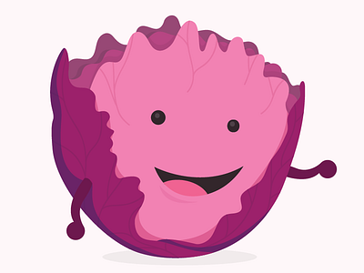 Cabbage art cabbage drawing illustration mascot