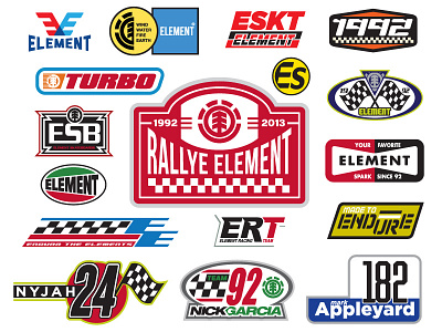 Element Whips Series logos