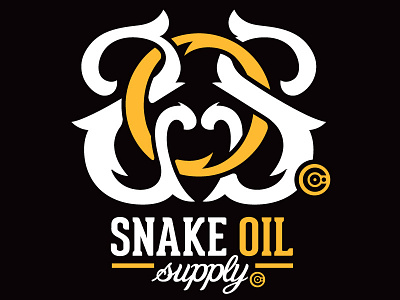 Snake Oil Supply Co action sports apparel badge branding sos