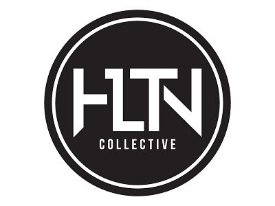 HLTN Collective action sports apparel branding circle clothing crest