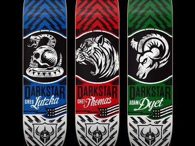 Darkstar Icons Series animal darkstar icons skateboard graphics skateboards