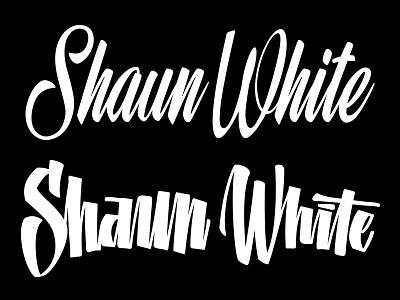 Shaun White Logo Type