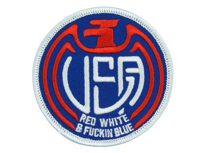 Usa Patch badge circle crest isa patch