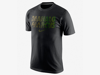 Nike Marcus Mariota tee and pattern design