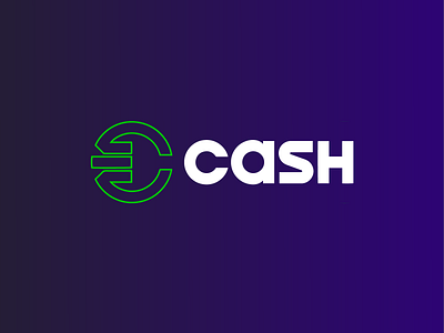 CryptoCash logo branding cash crypto logo logotype vector