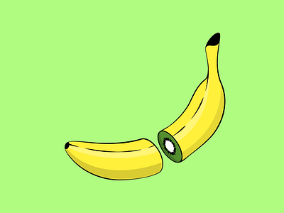 Banana and Kiwi