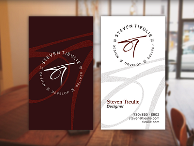 New Business Card Design affinity designer brand business card print stationary