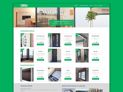 Door manufacturer ecommerce website