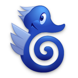 FireFTP 2011 (Round 1) blue fireftp ftp icon seahorse