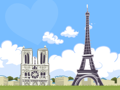 Paris background by Tyler Sticka - Dribbble