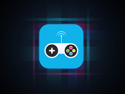 Gamepad Appicon appdesign appicon appicons bright colours design dribbble game game appicon gamepad gradient gradient background graphic designer icon illustration logo ui ux vector