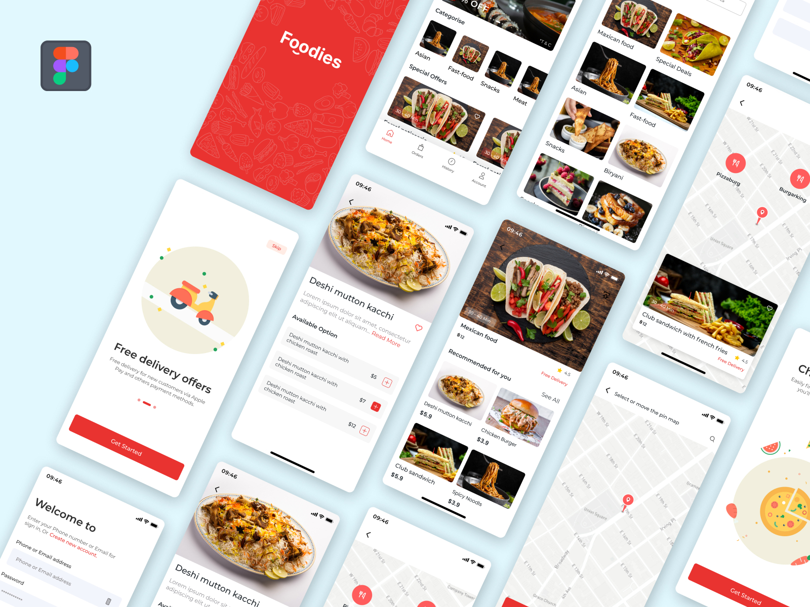 Foodies App Ui Design Concept. By Sajal Mozumder 🏅 On Dribbble