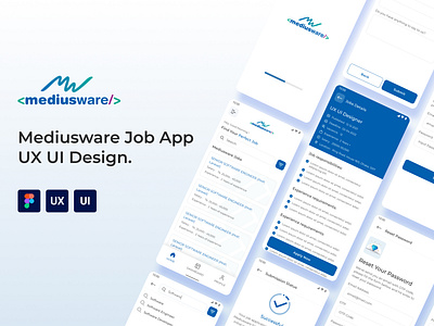 Mediusware Job App UX UI Design