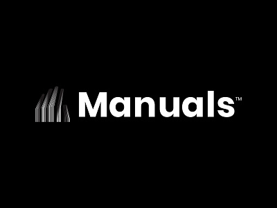 Manuals books brand mark branding collection library logo design manual minimal art minimal logo minimalist design minimalist logo simple design simple logo design tech logo user manual