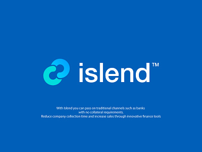 Islend - Logo Design Project bank banking blockchain brand mark branding brandmark identity logo logo design minimalist design minimalist logo simple design simple logo design tech logo