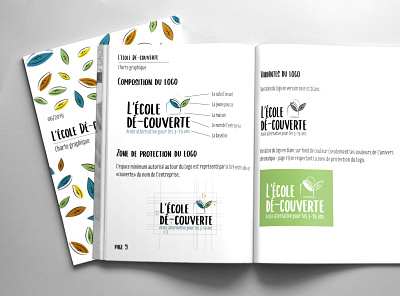 L'Ecole Dé-couverte (part 1) brand design brand identity branding graphics