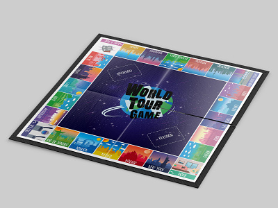 Board Game (part 2) boardgame design graphics illustration