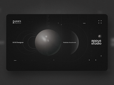 Poster - 2 "Sphere" concept design figma illustration logo typography ui uiux vector web design