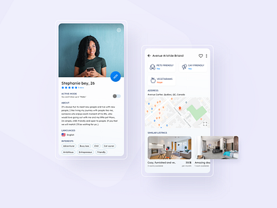 Roommate finder - Mobile app